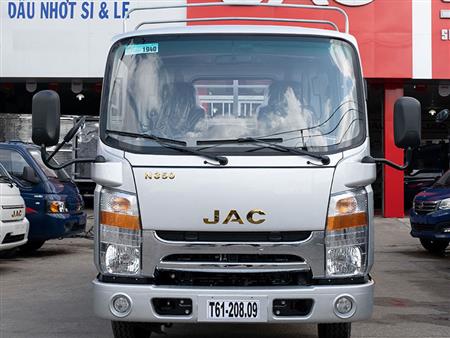 Xe tải Jac N350 sử dụng động cơ ISUZU thùng bạt  1