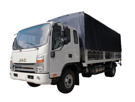 Xe tải JAC N680 6.5 tấn thùng bạt dài 6.21 m