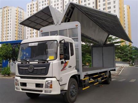 Xe tải Dongfeng B180 nhập khẩu 7.1 tấn thùng kín cánh dơi  2