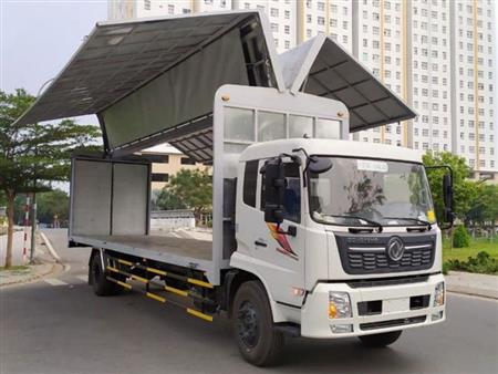 Xe tải Dongfeng B180 nhập khẩu 7.1 tấn thùng kín cánh dơi  1
