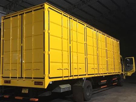 Xe tải Dongfeng Hoàng Huy B180 nhập khẩu 7.5 tấn thùng kín Container 3