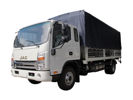 Xe tải Jac N650PLUS 6.6 tấn thùng bạt